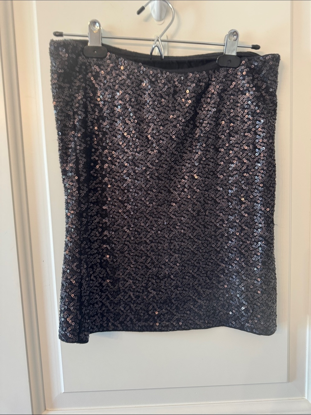 Black Sequin Tank Top - Elegant Party Wear
